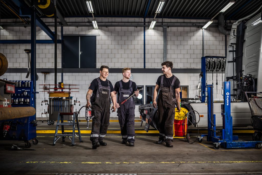 Kom werken bij het team van Harbers trucks