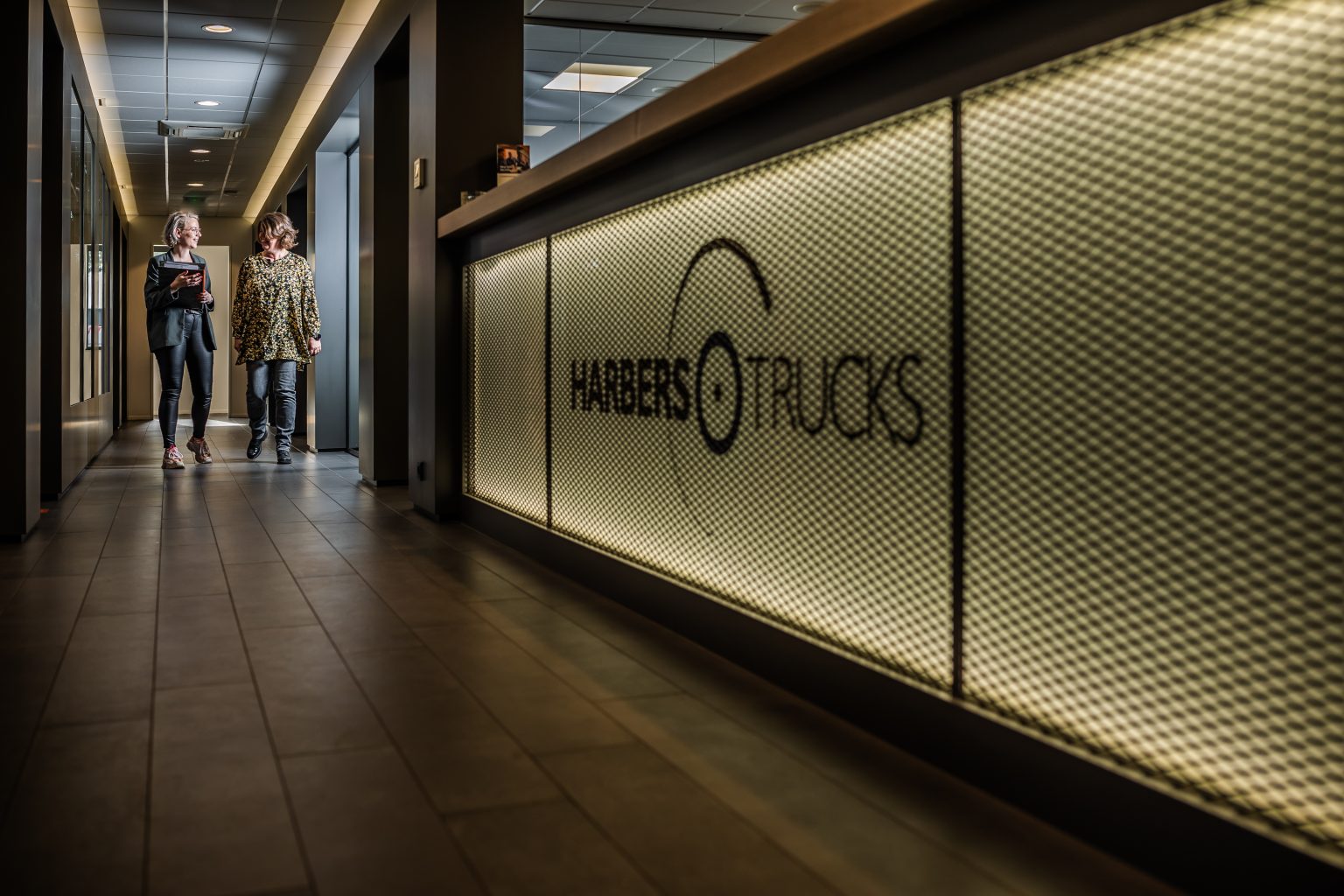 Aan het werk bij Harbers trucks